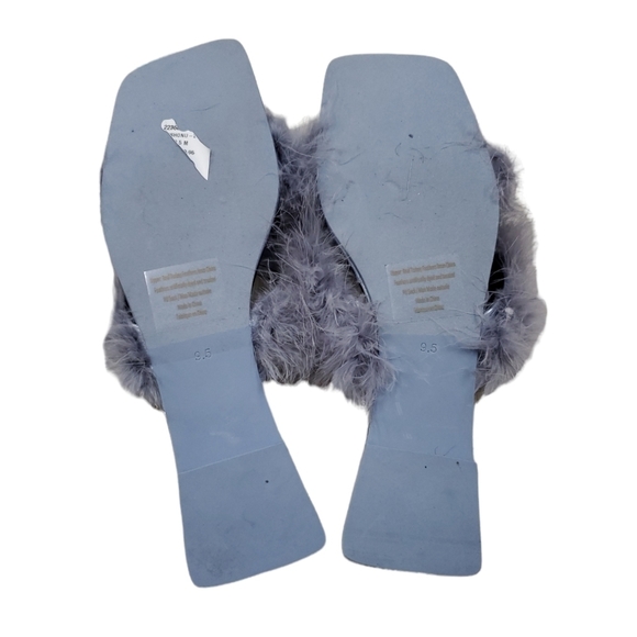 NEW Jeffrey Campbell Sandal turkey Size 9.5 CRUSHONU-2 Metallic Blue - Picture 6 of 6